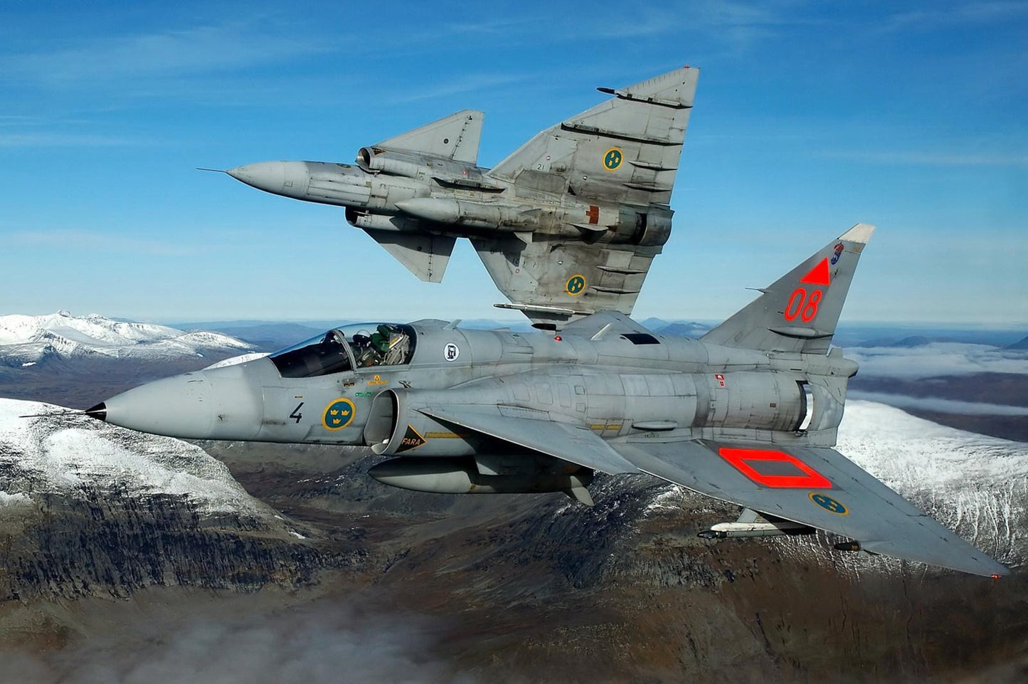 SAAB Viggen Jet Cat Laser Cut FULL Kit