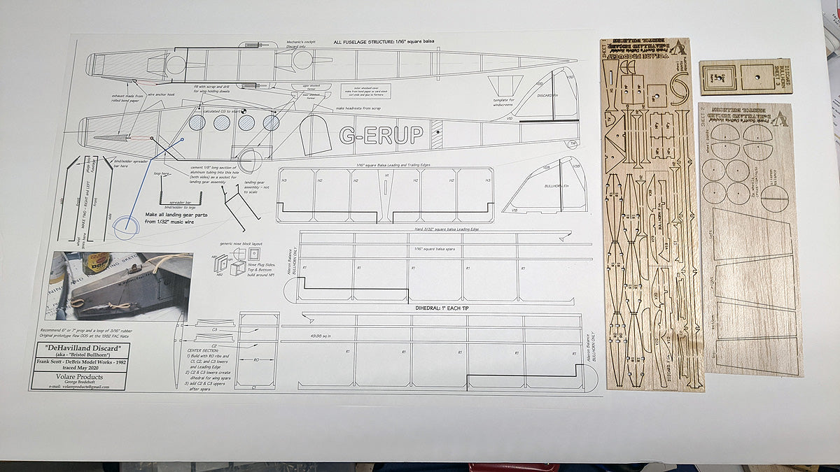 DeHavilland Discard Embryo Short Kit