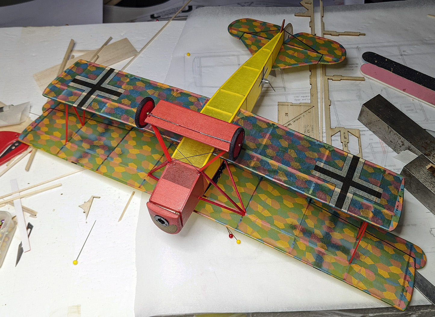COMET Fokker D.vii Dime Scale Short Kit