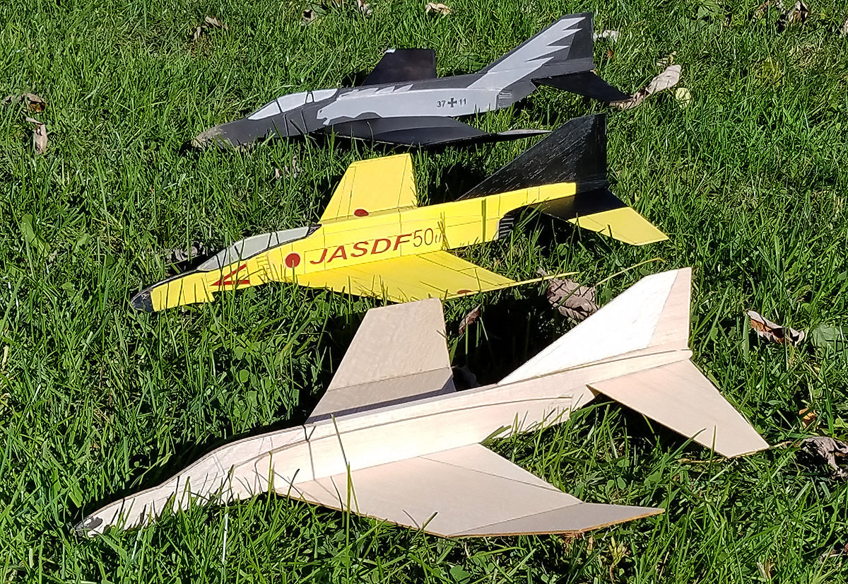 F-4 Phantom II Jet Cat Laser Cut FULL Kit