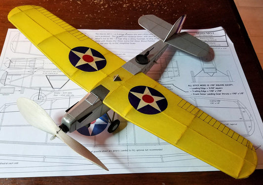 Martin MO-1 Dime Scale Laser Cut Short Kit