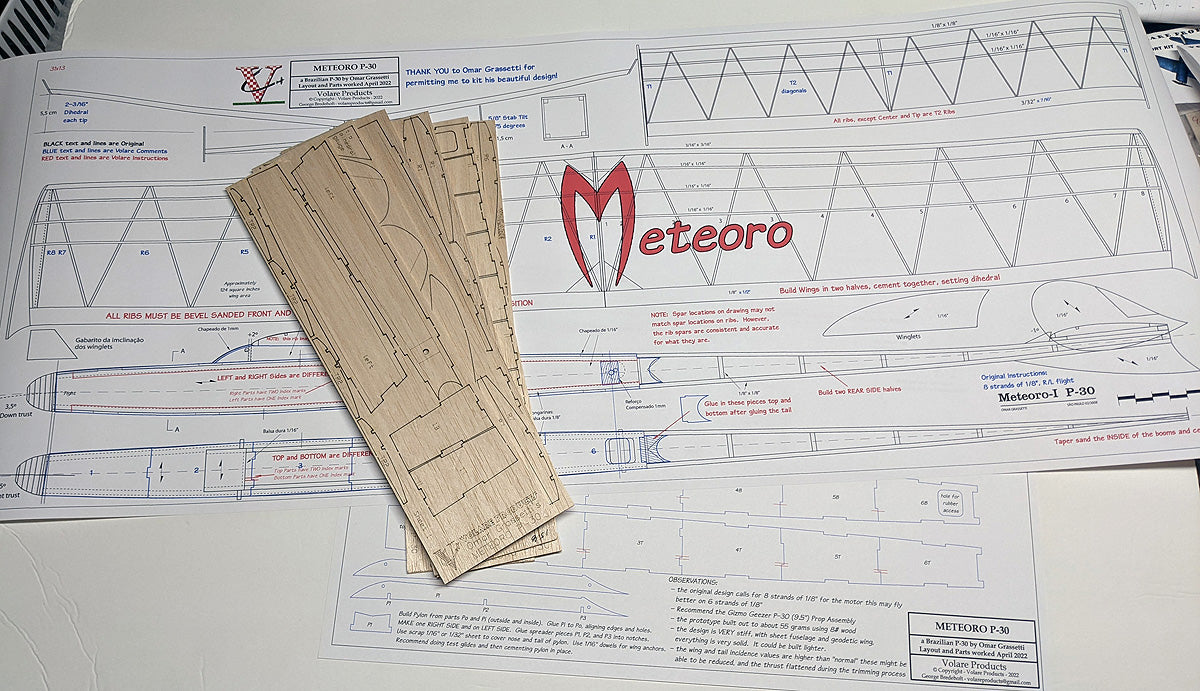 Meteoro P-30 SHORT KIT