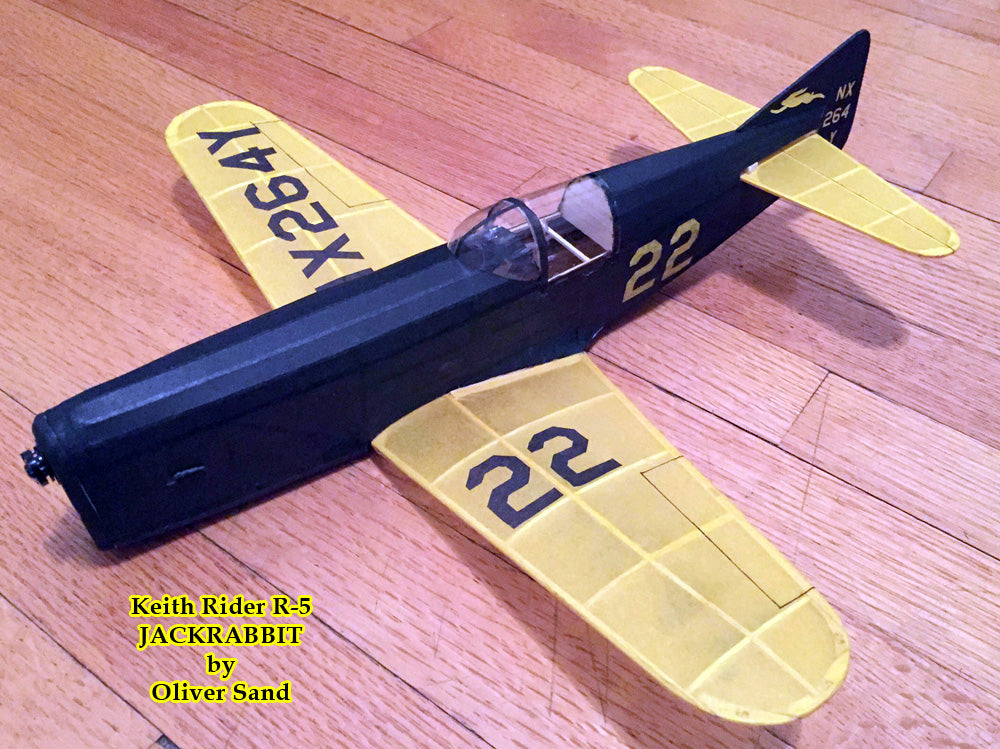 Keith Rider R-5 Jackrabbit Scale Laser Cut Short Kit