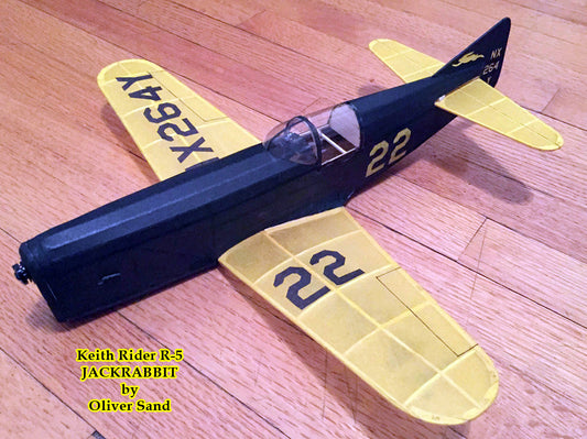 Keith Rider R-5 Jackrabbit Scale Laser Cut Short Kit