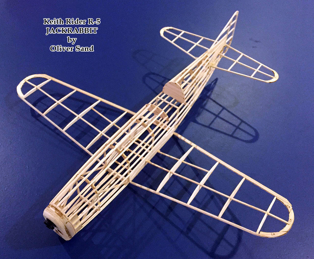Keith Rider R-5 Jackrabbit Scale Laser Cut Short Kit