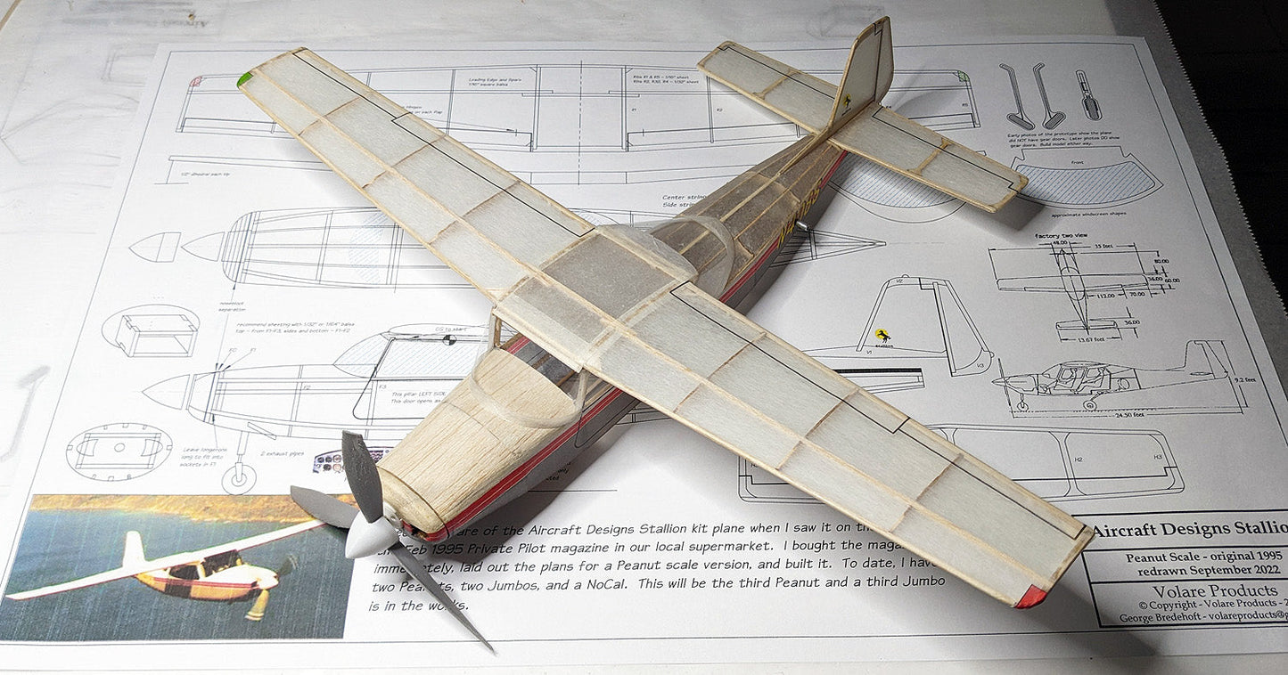 Aircraft Designs Stallion Peanut Short Kit