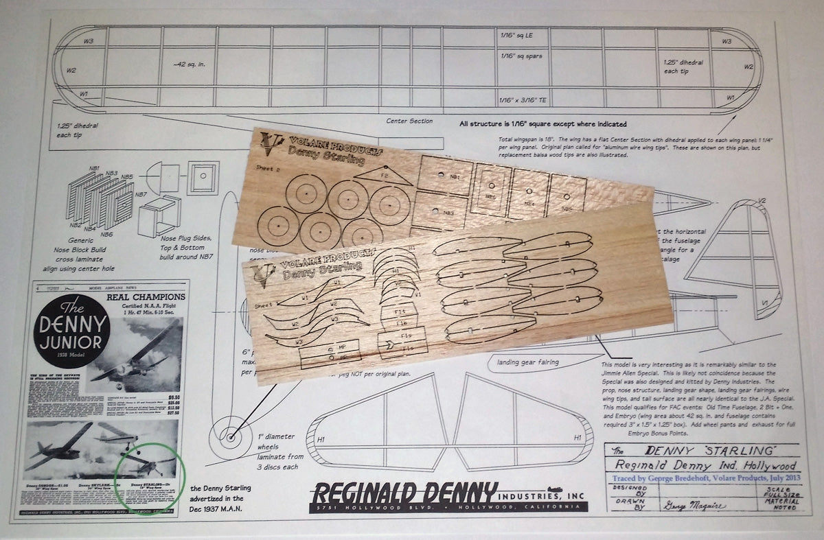 Denny Starling Short Kit