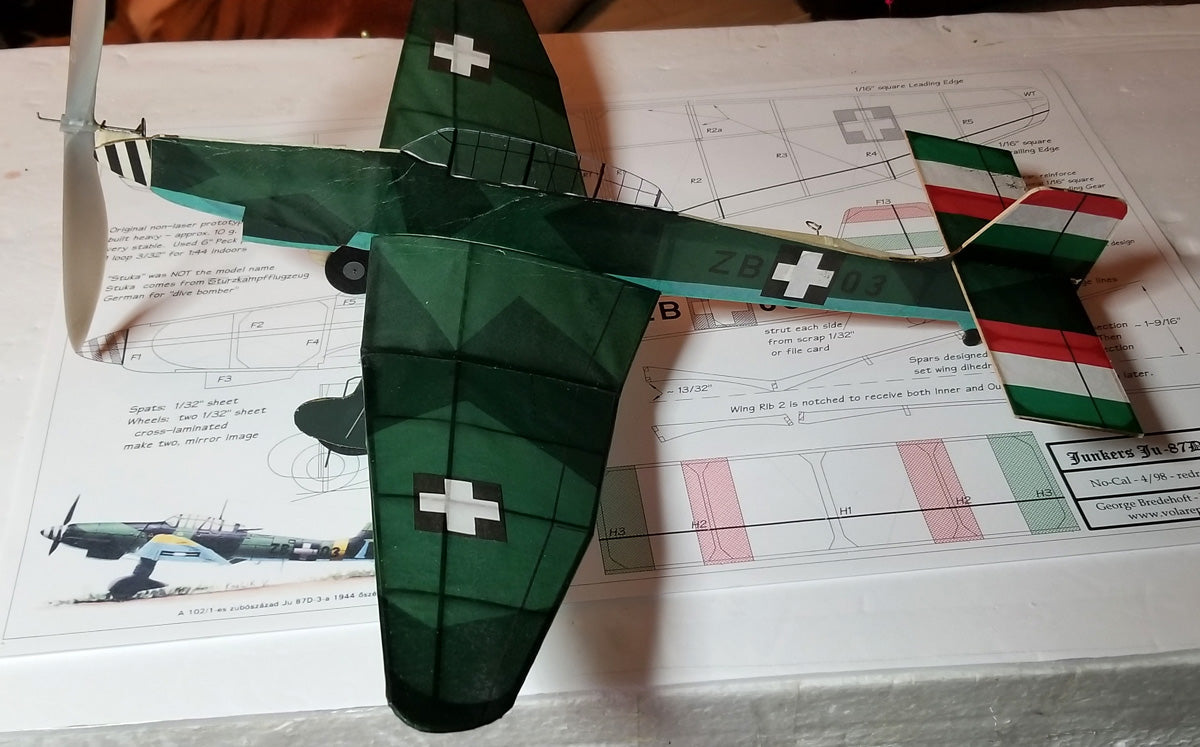 Ju-87D Stuka NoCal SHORT KIT